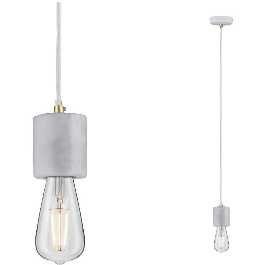 Paulmann 79750 - 1xE27/20W Подвесная люстра NORDIN 230V