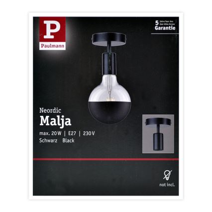 Paulmann 79760 - Стельовий світильник HALDOR 1xE27/20W/230V
