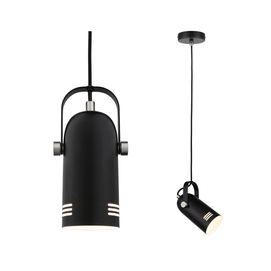 Paulmann 79766 - LED RGBW 1xE27/9W люстра на тросі LAVEA 230V чорна