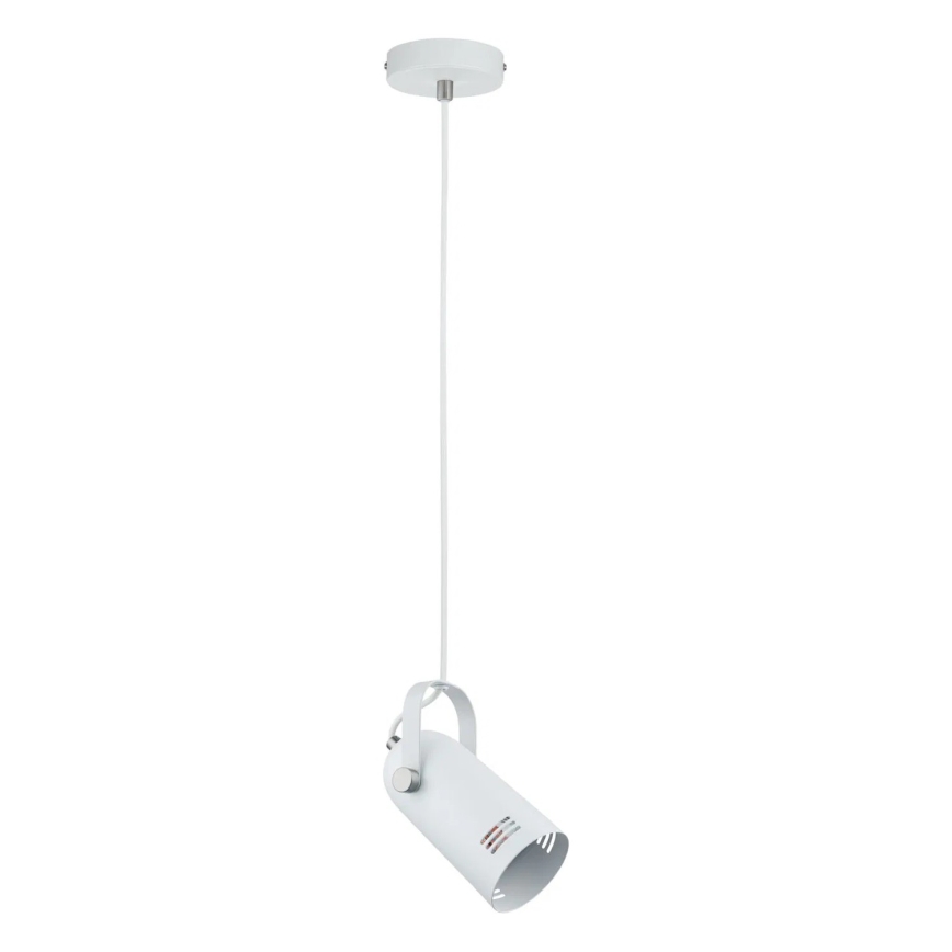 Paulmann 79767 - LED 1xE27/8W Люстра на тросі LAVEA 230V біла