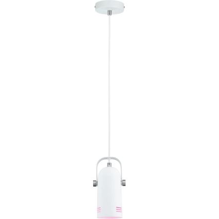 Paulmann 79767 - LED RGBW 1xE27/15W Подвесная люстра на тросе LAVEA 230V белая