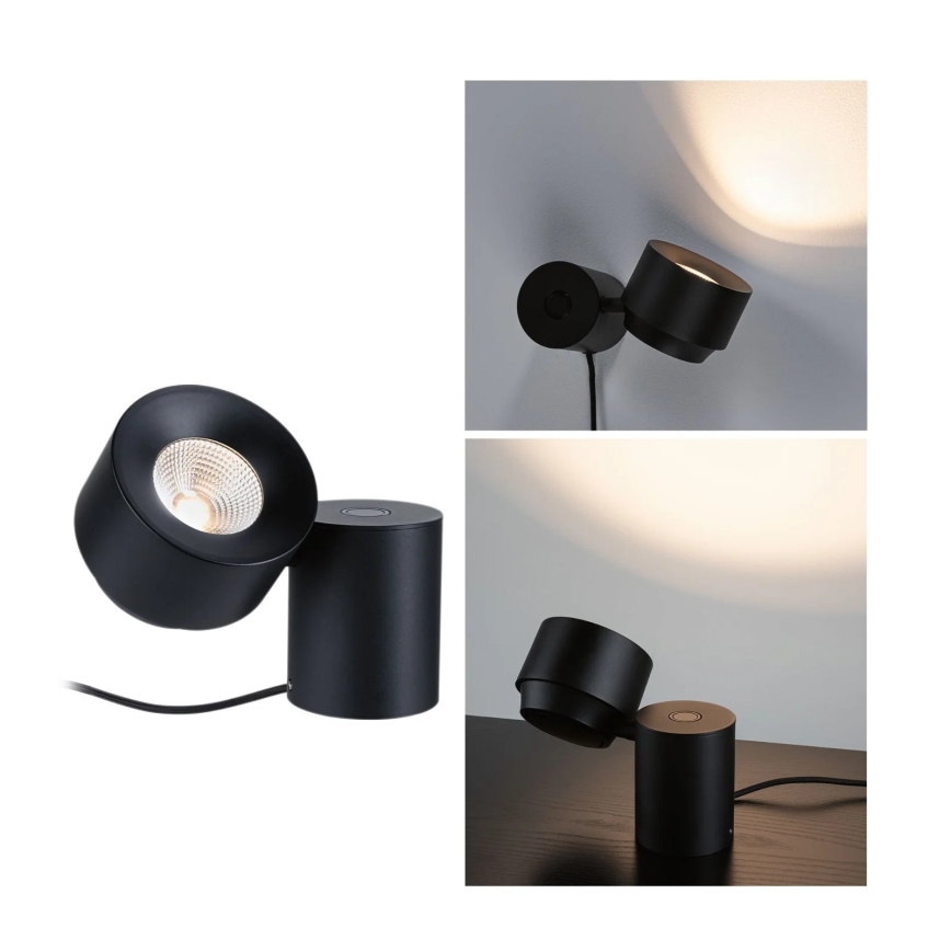Paulmann 79776 - LED/3W Настенный светильник с регулированием яркости 2в1 PURIC PANE 230V