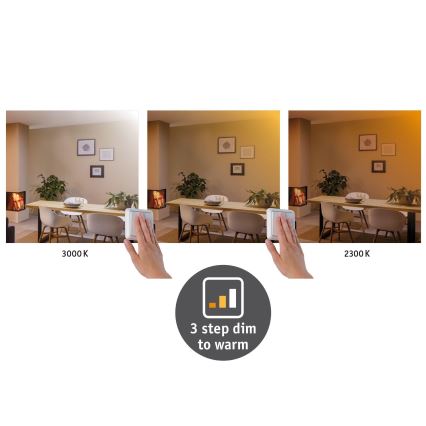 Paulmann 79798 - LED/16W Потолочный светильник CARPO 230V 2300/2500/3000K