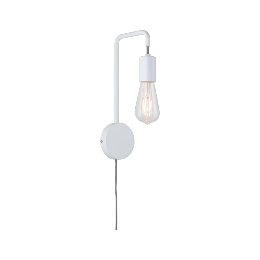 Paulmann 79811 - 1xE27/40W Настінний світильник CALVANI 230V білий