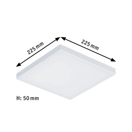 Paulmann 79820 - LED/12W Стельовий світильник з регулюванням яскравості VELORA 230V