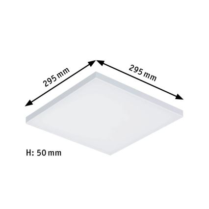 Paulmann 79821 - LED/17W Потолочный светильник с регулированием яркости VELORA 230V