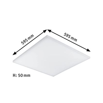 Paulmann 79822 - LED/34W Потолочный светильник с регулированием яркости VELORA 230V