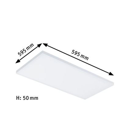 Paulmann 79827 - LED/15,5W Світильник з регулюванням яскравості SMART VELORA 230V 2700-6500K