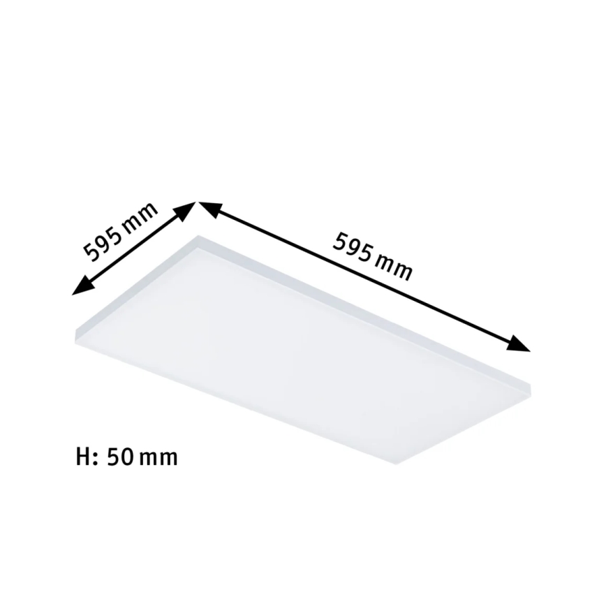 Paulmann 79827 - LED/15,5W Світильник з регулюванням яскравості SMART VELORA 230V 2700-6500K