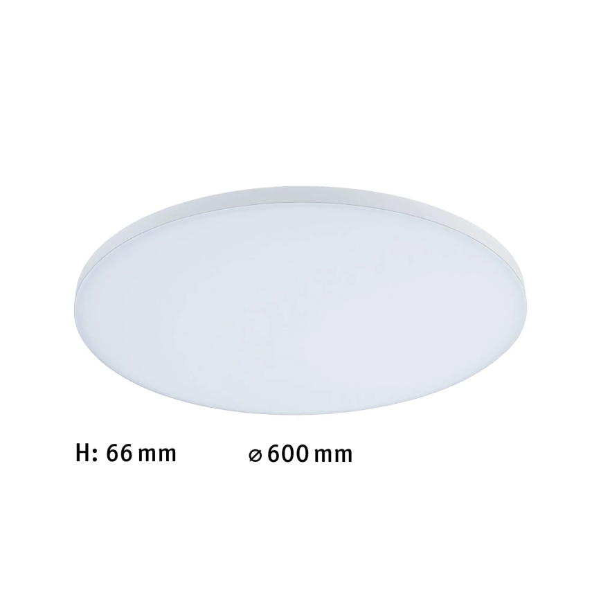 Paulmann 79894 - LED, 38 Вт потолочный светильник VELORA, 230 В, 3000/4000/6500 К, Ø 60 см, белый