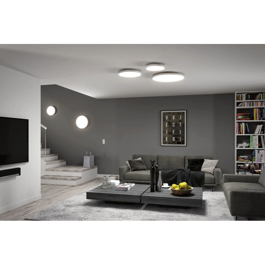 Paulmann 79894 - LED, 38 Вт потолочный светильник VELORA, 230 В, 3000/4000/6500 К, Ø 60 см, белый