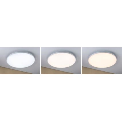 Paulmann 79894 - LED/38W стельовий світильник VELORA 230V 3000/4000/6500K діаметр 60 см білий