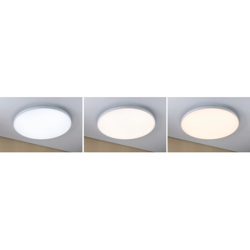 Paulmann 79894 - LED/38W стельовий світильник VELORA 230V 3000/4000/6500K діаметр 60 см білий