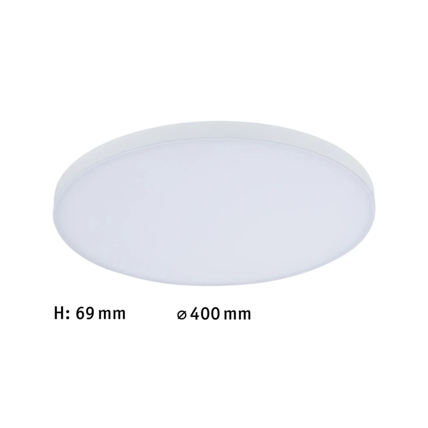 Paulmann 79897 - LED RGBW/22W Потолочный светильник с регулированием яркости SMART VELORA 230V