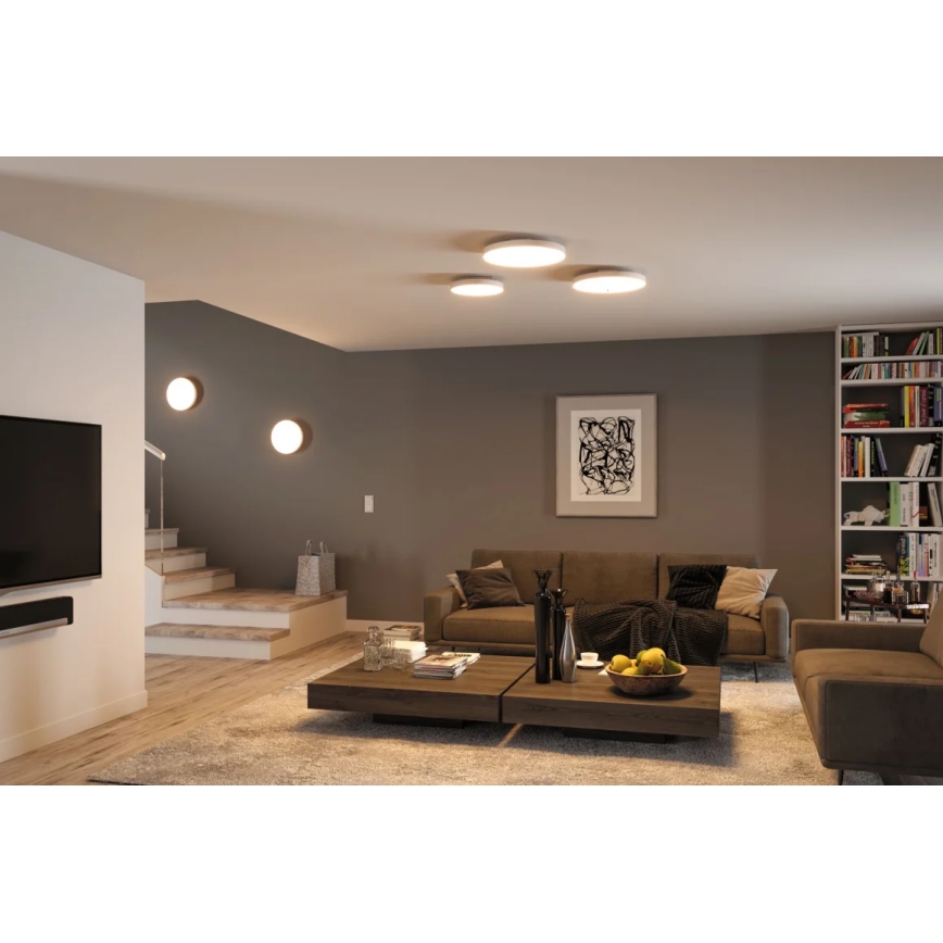 Paulmann 79899 - LED RGBW/16,5W Стельовий світильник з регулюванням яскравості SMART VELORA 230V