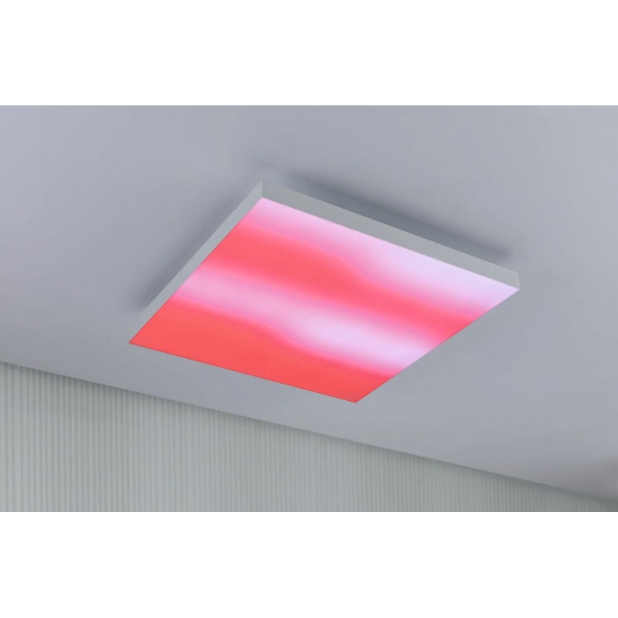 Paulmann 79905 - LED/19W Потолочный RGBW-светильник с регулированием яркости VELORA 230V 3000-6500K + дистанционное управление