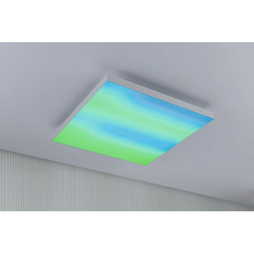 Paulmann 79905 - LED/19W Потолочный RGBW-светильник с регулированием яркости VELORA 230V 3000-6500K + дистанционное управление