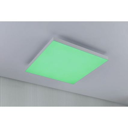 Paulmann 79905 - LED/19W RGBW Стельовий світильник з регулюванням яскравості VELORA 230V 3000-6500K + пульт дистанційного керування