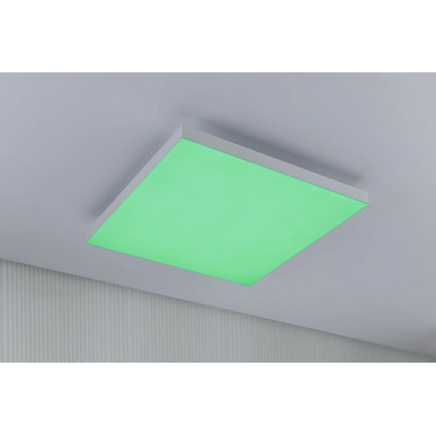 Paulmann 79905 - LED/19W RGBW Стельовий світильник з регулюванням яскравості VELORA 230V 3000-6500K + пульт дистанційного керування