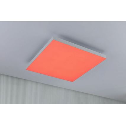Paulmann 79905 - LED/19W RGBW Стельовий світильник з регулюванням яскравості VELORA 230V 3000-6500K + пульт дистанційного керування