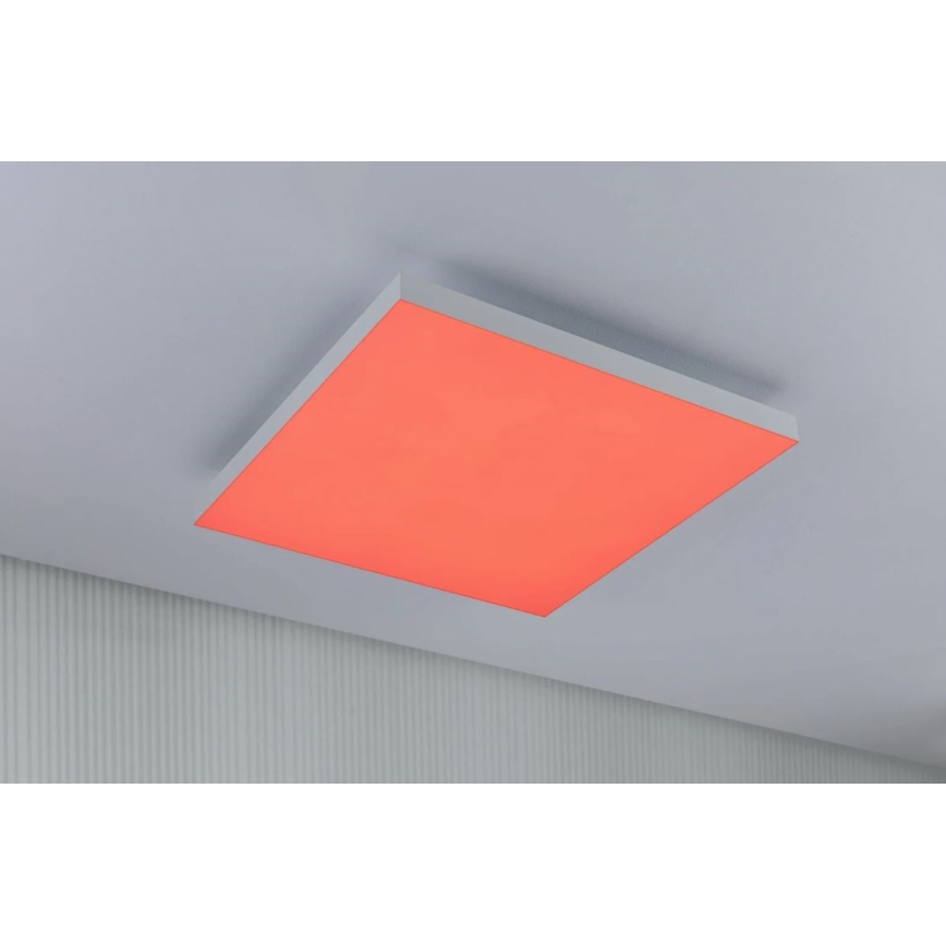 Paulmann 79905 - LED/19W RGBW Стельовий світильник з регулюванням яскравості VELORA 230V 3000-6500K + пульт дистанційного керування