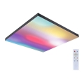 Paulmann 79909 - LED/31W Потолочный RGBW-светильник с регулированием яркости VELORA 230V 3000-6500K + дистанционное управление