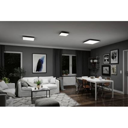 Paulmann 79909 - LED/31W Потолочный RGBW-светильник с регулированием яркости VELORA 230V 3000-6500K + дистанционное управление