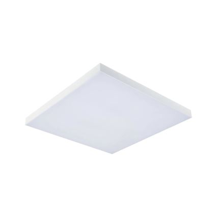 Paulmann 79910 - LED/31 Вт RGBW стельовий світильник LORIA з регулюванням яскравості 230 В 3000–6500 К 59,5×59,5 см білий + пульт дистанційного керування