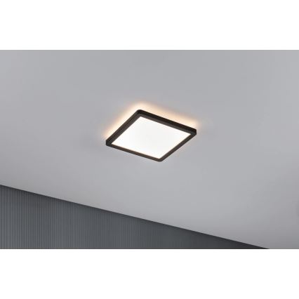 Paulmann 79920 - LED/11,2W Диммируемая панель ATRIA 230 В 3000K 19x19 см черная