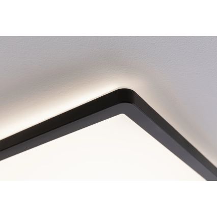 Paulmann 79920 - LED-панель ATRIA 11,2 Вт, затемнювана, 230 В, 3000 К, 19x19 см, чорна