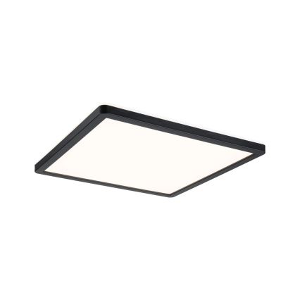 Paulmann 79921 - диммируемая светодиодная панель ATRIA LED/16 Вт 230 В 3000 К 29,3x29,3 см черная