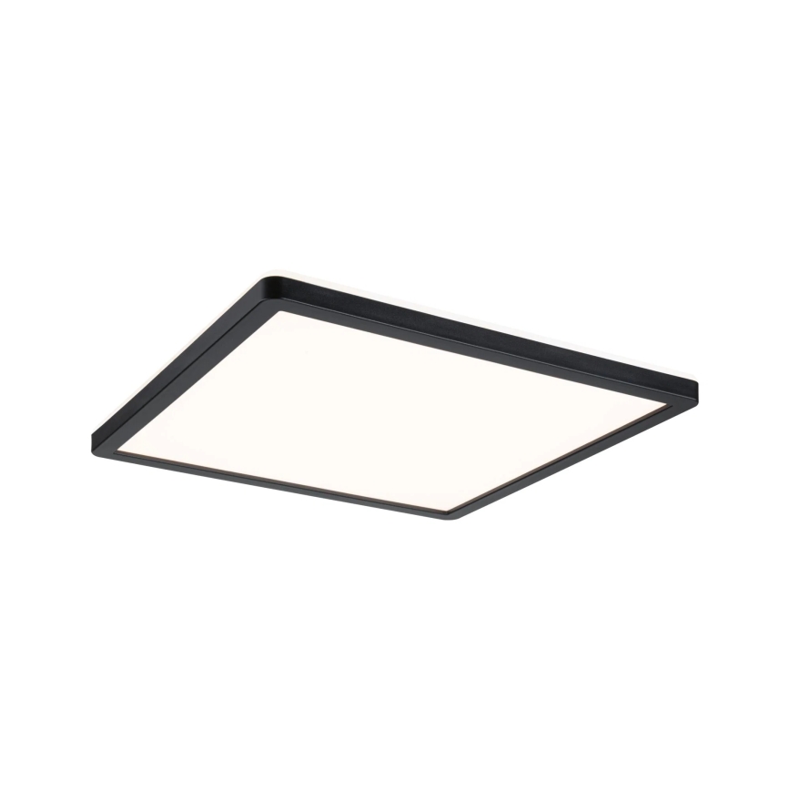 Paulmann 79921 - диммируемая светодиодная панель ATRIA LED/16 Вт 230 В 3000 К 29,3x29,3 см черная