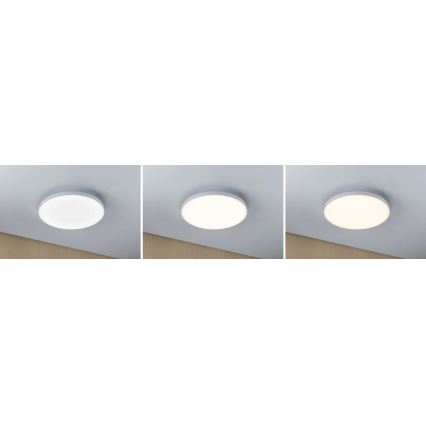 Paulmann 79928 - LED 22 Вт, диммируемый потолочный светильник LORIA, 230 В, 2700–6500 К, диаметр 40 см, белый