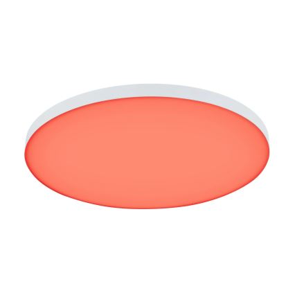 Paulmann 79929 - LED/22W RGBW стельний світильник LORIA з регульованою яскравістю 230V діаметр 40 см білий