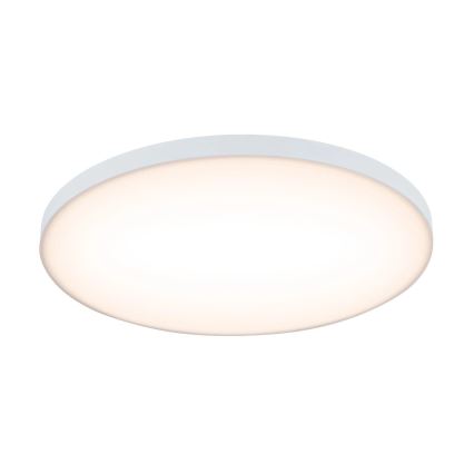 Paulmann 79929 - LED/22W RGBW стельний світильник LORIA з регульованою яскравістю 230V діаметр 40 см білий