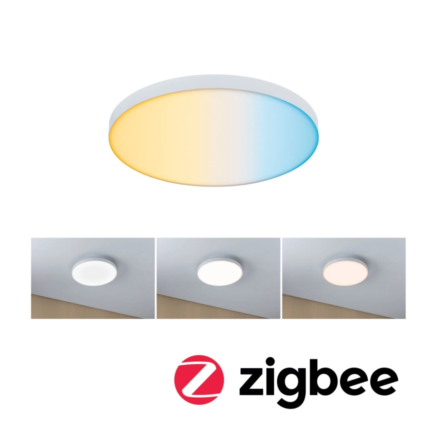 Paulmann 79931 - LED/16,5W IP44 Стельовий світильник LORIA з регулюванням яскравості 230V 2700-6500K