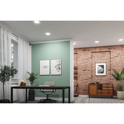 Paulmann 79954 - LED/12W IP44 вбудований точковий світильник для ванної кімнати з регулюванням яскравості VARIFIT 230V