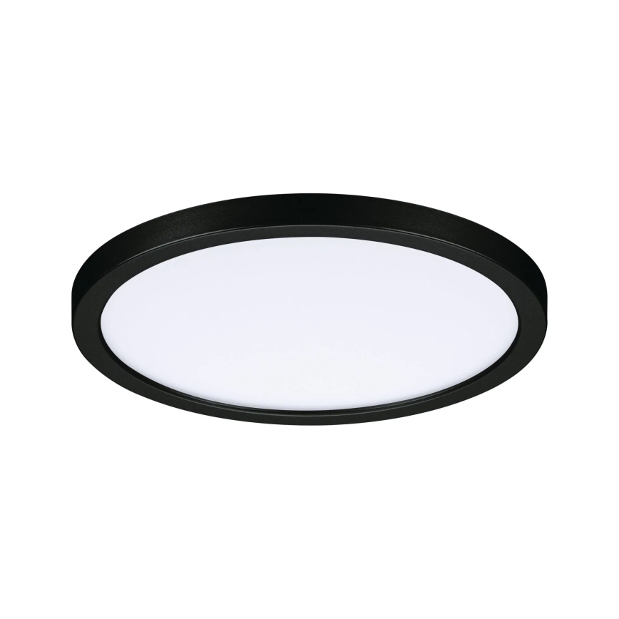 Paulmann 79965 - LED/13W IP44 вбудований стельовий світильник для ванної з регулюванням яскравості AREO, 230V, діаметр 17,5 см, чорний