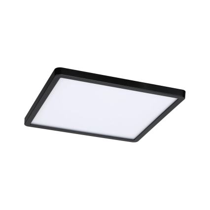 Paulmann 79967 - Встраиваемый потолочный светильник для ванной AREO, LED 16 Вт, IP44, диммируемый, 230 В, 23x23 см, черный