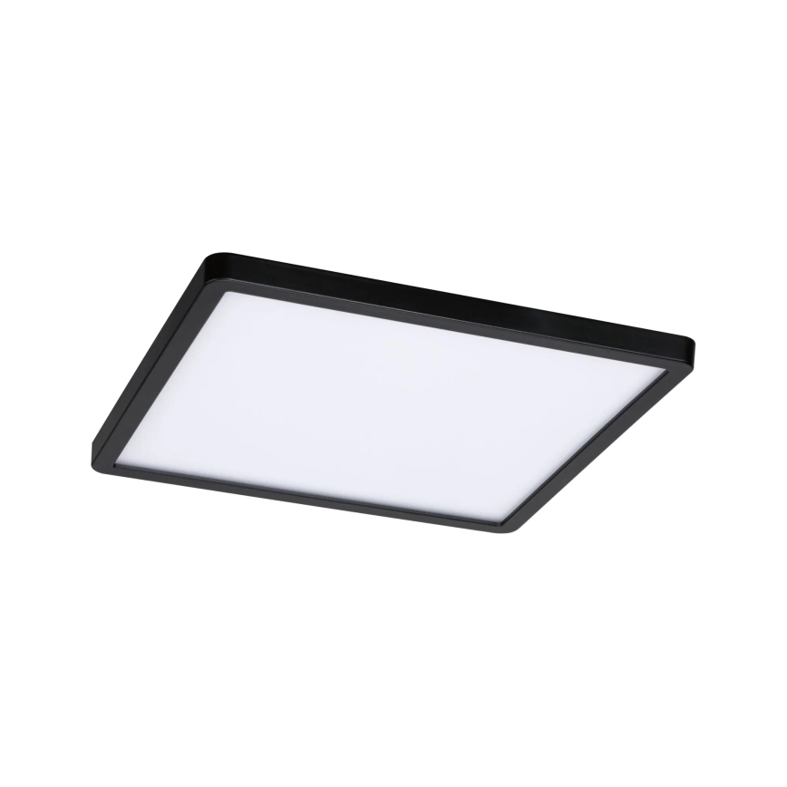 Paulmann 79967 - Встраиваемый потолочный светильник для ванной AREO, LED 16 Вт, IP44, диммируемый, 230 В, 23x23 см, черный