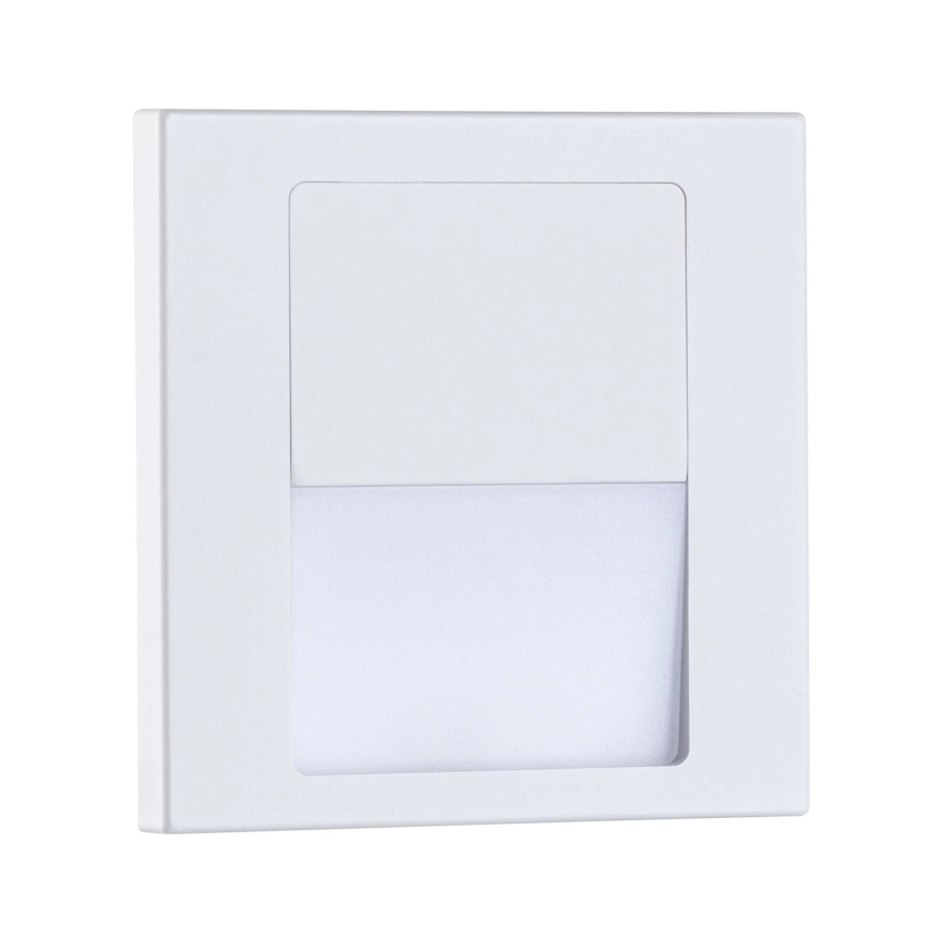 Paulmann 79999 - LED/1W Лестничный светильник TSARO 230V Follow/белый