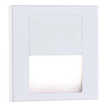 Paulmann 79999 - LED/1W Сходовий світильник TSARO 230V Follow/білий