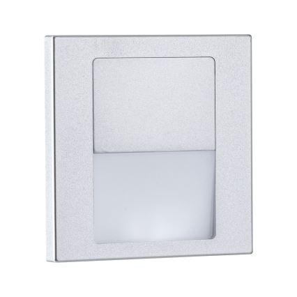 Paulmann 80000 - LED/1W Лестничный светильник TSARO 230V Follow/матовый хром
