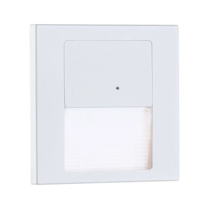 Paulmann 80002 - LED/1W Сходовий світильник з датчиком TSARO 230V Lead/білий