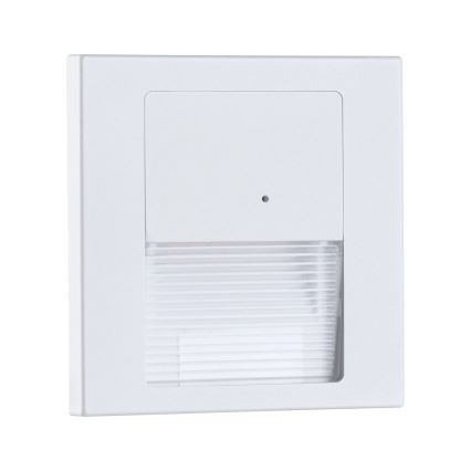 Paulmann 80002 - LED/1W Сходовий світильник з датчиком TSARO 230V Lead/білий