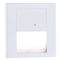 Paulmann 80002 - LED/1W Світильник для сходів із сенсором TSARO 230В Свинець/білий