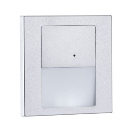 Paulmann 80003 - LED/1W Лестничный светильник с датчиком TSARO 230V Lead/матовый хром