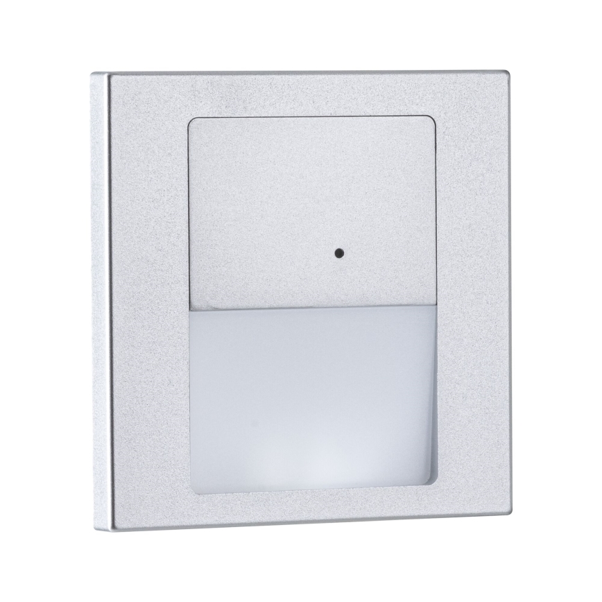 Paulmann 80003 - LED/1W Лестничный светильник с датчиком TSARO 230V Lead/матовый хром