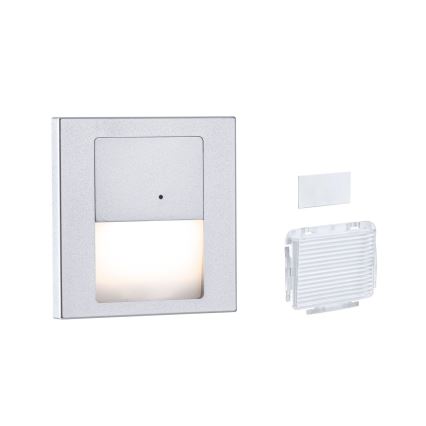Paulmann 80003 - LED/1W Сходовий світильник з датчиком TSARO 230V Lead/матовий хром