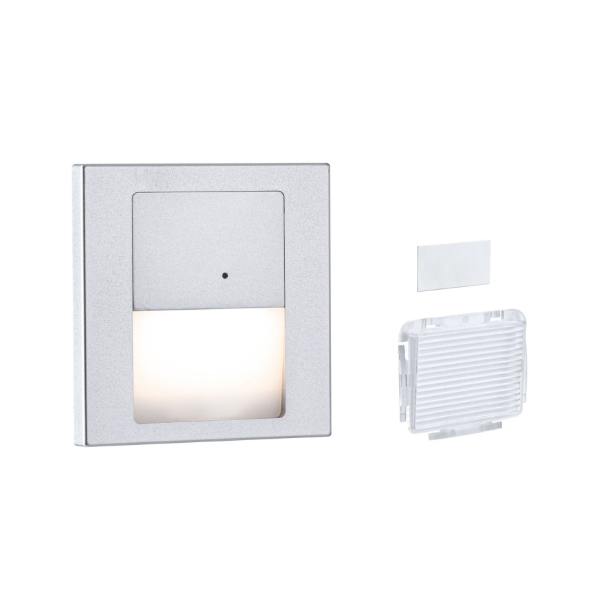Paulmann 80003 - LED/1W Сходовий світильник з датчиком TSARO 230V Lead/матовий хром